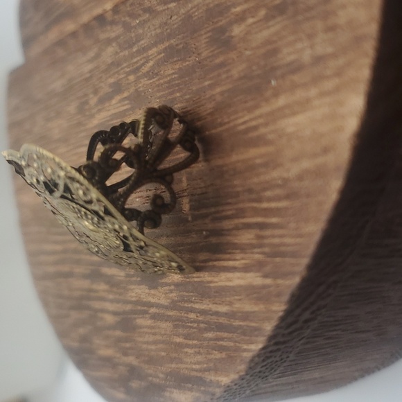 Egyptian lace Adjustable ring size band R562 - Picture 2 of 3